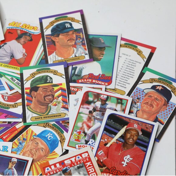 Donruss Topps Score Cards 75+ Baseball & Hockey MLB NHL 70s/80s/90s Collectable - Picture 5 of 9